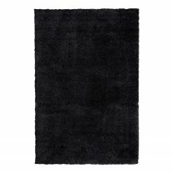 Top Square Kurzflorteppich Essinza - Polypropylene - Schwarz