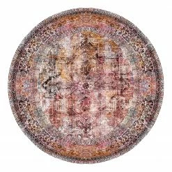 Top Square Kurzflorteppich Fusion III - Polyester - Mehrfarbig