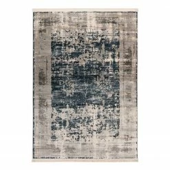 INSTYLE by Kayoom Kurzflorteppich Adeon 100 - Polypropylen - Blau - 160 x 230 cm