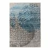 INSTYLE by Kayoom Kurzflorteppich Dilan 400 - Polypropylen - Blau - 160 x 230 cm