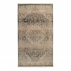 INSTYLE by Kayoom Kurzflorteppich Charu 700 - Polypropylen - Beige - 80 x 150 cm