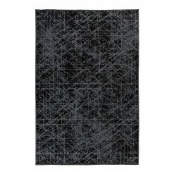 INSTYLE by Kayoom Kurzflorteppich Kalevi 200 - Polyester PVC - Grau - 120 x 170 cm