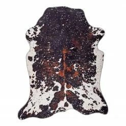 Gino Falcone Kunstfell Elvezia 615 - Polyester - Schwarz / Weiß - 130 x 170 cm