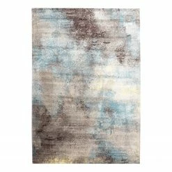 Gino Falcone Kurzflorteppich Magdalena I - Polyester - Grau - 80 x 150 cm