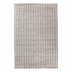 Gino Falcone Kurzflorteppich Felice 033 - Microfaser - Beige