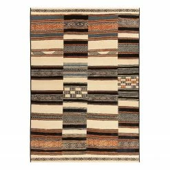 Gino Falcone Kurzflorteppich Aurora 041 - Kunstfaser - Beige - 160 x 235 cm