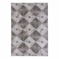 Gino Falcone Kurzflorteppich Serena III - Polyester - Beige - 50 x 80 cm