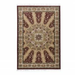 Gino Falcone Kurzflorteppich Ilaria 054 - Polypropylen - Rot - 100 x 150 cm