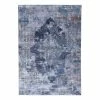 Gino Falcone Kurzflorteppich Cecilia 068 - Polyester - Blau - 190 x 290 cm