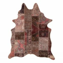 Gino Falcone Kunstfell Elena 073 - Polyester - Mehrfarbig - 100 x 130 cm