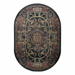 THEKO die markenteppiche Kurzflorteppich Gabiro 856 II - Polypropylene - Grün - 190 x 290 cm