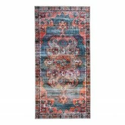 Gino Falcone Kurzflorteppich Adara 091 - Polyester - Mehrfarbig - 90 x 160 cm