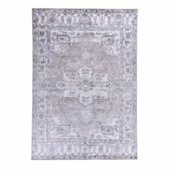 Gino Falcone Kurzflorteppich Adara 121 - Polyester - Beige - 70 x 140 cm