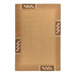 THEKO die markenteppiche Wollteppich Royal Nepali 3029 - Schurwolle - Terracotta - 190 x 290 cm