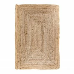 Top Square Kurzflorteppich Bombay II - Jute - 120 x 180 cm