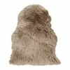 Top Square Fellteppich Lambskin Artificial I - Polyester - Hellbraun