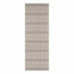 ELLE DECORATION In-/Outdoorläufer Rhone - Polypropylen - Beige - 77 x 200 cm