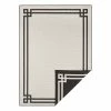 Northrugs In-/Outdoor Wendeteppich Manito - Polypropylen - Schwarz - 160 x 230 cm