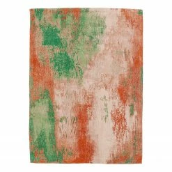 Kare Design Kurzflorteppich Downtown - Baumwolle / Polyester - Mehrfarbig