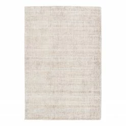 Kare Design Kurzflorteppich Gianna - Baumwolle / Viskose - Beige