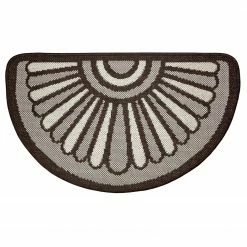 Hanse Home Fußmatte Ornamento - Polypropylen - Beige / Taupe