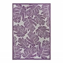 Northrugs In-/Outdoorteppich Monstera - Polypropylen - Violett - 200 x 290 cm