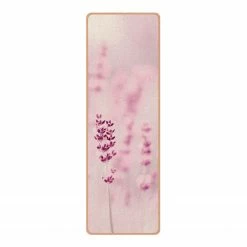 Bilderwelten Läufer/Yogamatte Zartvioletter Lavendel - Oberfläche: Kork / Unterseite: Naturkautschuk - Lila