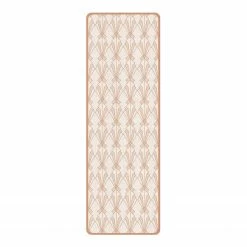 Bilderwelten Läufer/Yogamatte Schwertspitze - Oberfläche: Kork / Unterseite: Naturkautschuk - Weiß