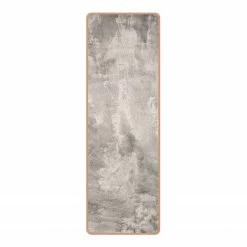 Bilderwelten Läufer/Yogamatte Betonoptik - Oberfläche: Kork / Unterseite: Naturkautschuk - Grau