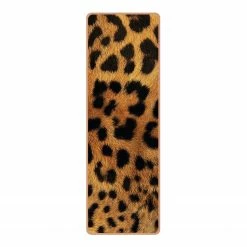 Bilderwelten Läufer/Yogamatte Servalkatzenfell - Oberfläche: Kork / Unterseite: Naturkautschuk - Braun
