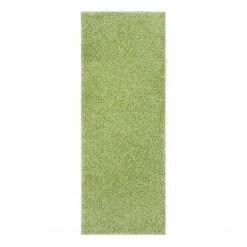 Freundin Home Collection Hochflorläufer Amelie - Polypropylen - Grün - 80 x 150 cm