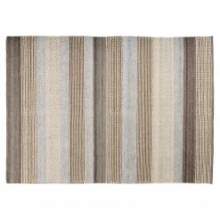 Top Square Wollteppich Salette - Wolle / Polyester - Mehrfarbig