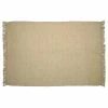Top Square Wollteppich Siria - Hanf / Baumwolle - Beige