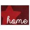 Zala Living Fußmatte Star Home - Polyamide - Rot