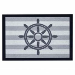 Hanse Home Fußmatte Wheel - Polyamide - Anthrazit