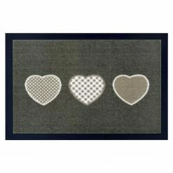Hanse Home Fußmatte Heart - Polyamide - Braun