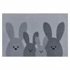 Hanse Home Fußmatte Bunny Family - Polyamide - Creme