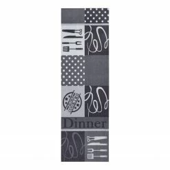 Zala Living Küchenläufer Dinner - Polyamide - Grau