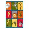 Hanse Home Kinderteppich Zoo Buddies - Polypropylen-Heatset - Blau - 160 x 230 cm