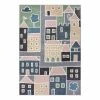Hanse Home Kinderteppich Lovely City - Polypropylen-Heatset - Mehrfarbig - 200 x 290 cm