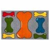 Hanse Home Fußmatte Bright Bones - Polypropylen-Heatset - Grau