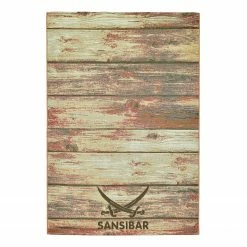 SANSIBAR In-/ Outdoorteppich Rantum Beach 029 - Kunstfaster - Braun - 60 x 100 cm