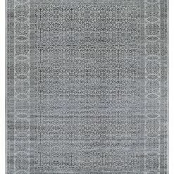 RugsX Teppich NOBIS 84302 silber/anthrazit - - 160 x 230 cm
