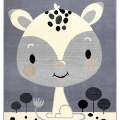 RugsX Teppich BCF FLASH Fox 3995 - Fuchs grau - 200 x 300 cm