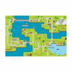 Bilderwelten Straßen - Stadt Land Fluss - 300 x 200 cm - Durchmesser: 200 cm