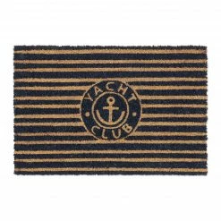 Relaxdays Kokos Fußmatte Yacht Club