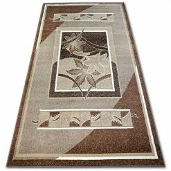 RugsX Teppich BCF BASE 3706 FLORAL beige - 140 x 190 cm