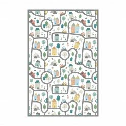 Bilderwelten Verkehrsstadt - Mit dem Auto unterwegs - 120 x 180 cm - Durchmesser: 180 cm