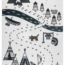 RugsX Teppich FUN Indian für Kinder, - 160 x 220 cm