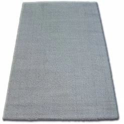 RugsX Teppich SHAGGY MICRO Silber - 80 x 150 cm